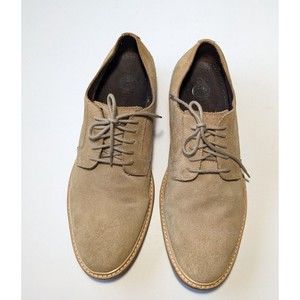 Cole Haan Men Shoe Foley Size 10M Tan Brown Oxford Lace Up Pre Owned C12643